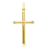 Kreuzanhänger aus 18 Karat Gelbgold – Elegant und Zeitlos - 112796